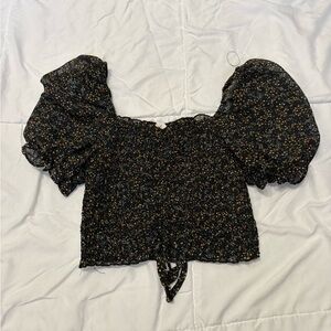 Floral Crop Top